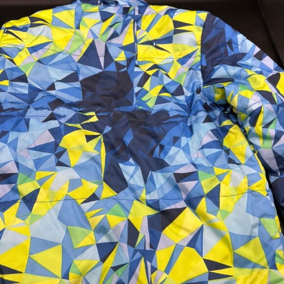 Nylon Blue Neon Green & Yellow Insulated Inside Size 4T Length 15 Inches - Picture 6 of 7